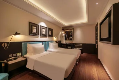 Superior 트윈룸 - 창문 없음 — Champton Hanoi Hotel